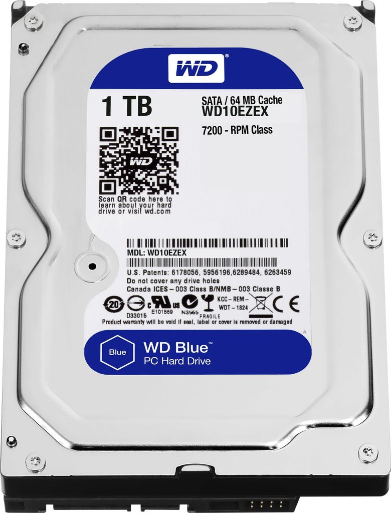 Blue 3,5 Zoll 1000 GB Serial ATA III