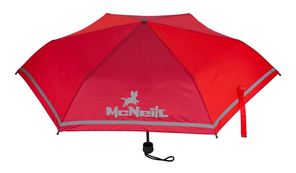 McNeill Taschenregenschirm Regenschirm Umbrella Red rot