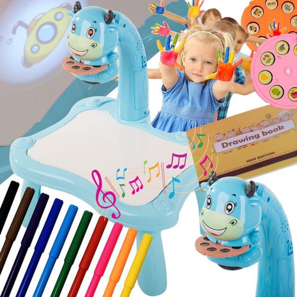 Verk 18288 Malprojektor mit Zubehör, blau