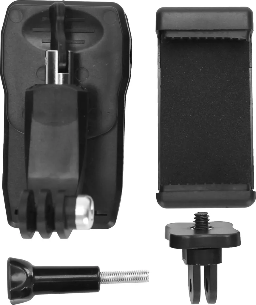 Zaino portacellulare universale con supporto fisso, supporto a clip girevole a 360 gradi