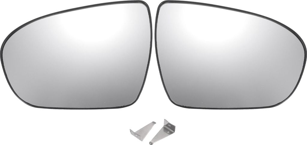 Paar Auto-Rückspiegelglas-Ersatz links rechts mit Heizung und Befestigungsplatte für Kia Optima 2011 2012 2013 2014 2015