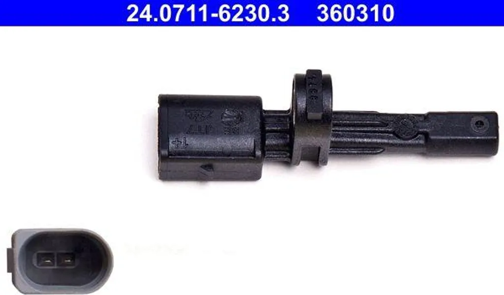 Capteur de vitesse de roue pour remplacement ABS Skoda Superb et VW Caddy