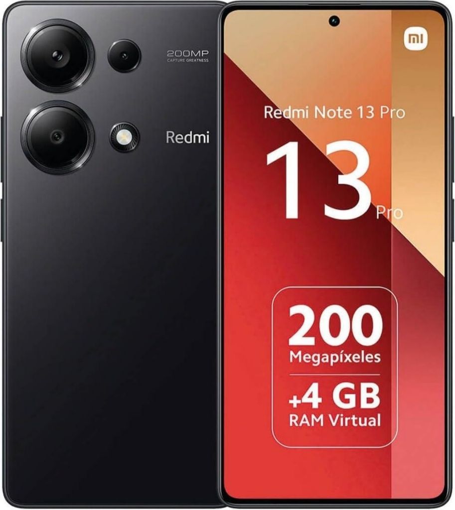 Xiaomi Redmi Note 13 Pro 4G Schwarz 256 GB Produktbild 