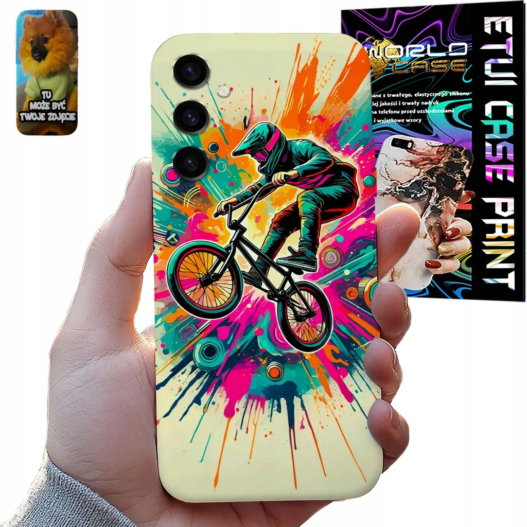 Custodia Samsung Galaxy S24 Bikes Bmx Biker Tricks + Film