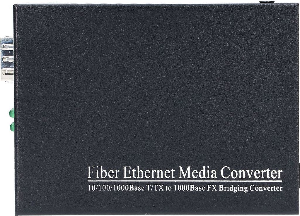 Extralink Sedir Medienkonverter Ethernet Glasfaser Medienkonverter 1x SFP, 1x RJ45 1000Mb/s, MC220-Ersatz Konverter