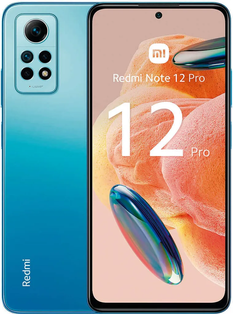 Xiaomi Redmi Note 12 Pro 4G Bleu 128Go - Le Mobile Idéal pour le Jeu - 15