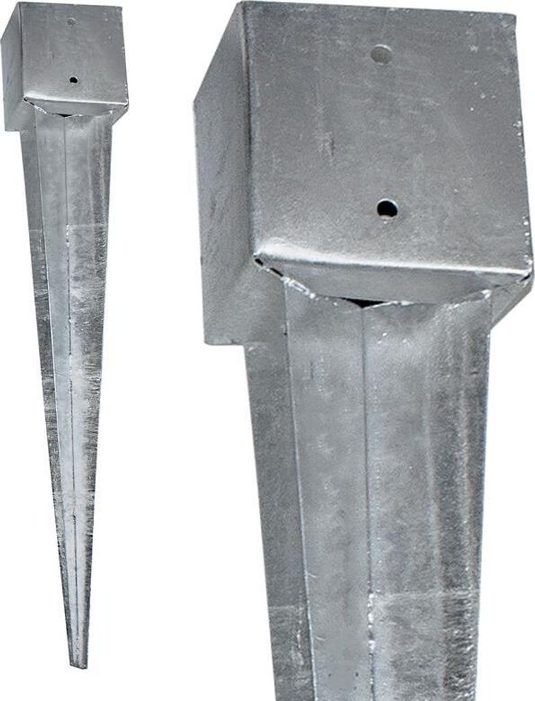 Einschlaghülse Bodenhülse 900 mm Einschlagbodenhülse Bodenanker 141 x 141 mm