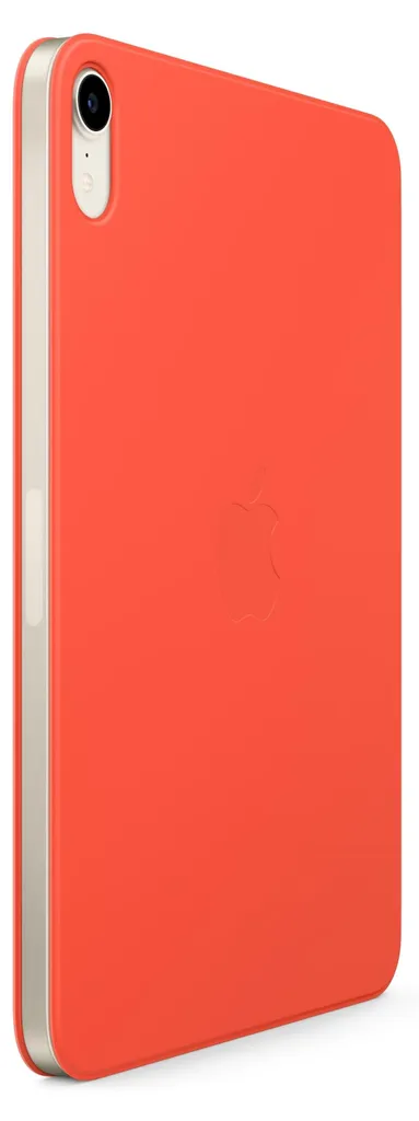 Smart Folio iPad Mini 6 Orange Électrique - Protection Fine et Légère - 3