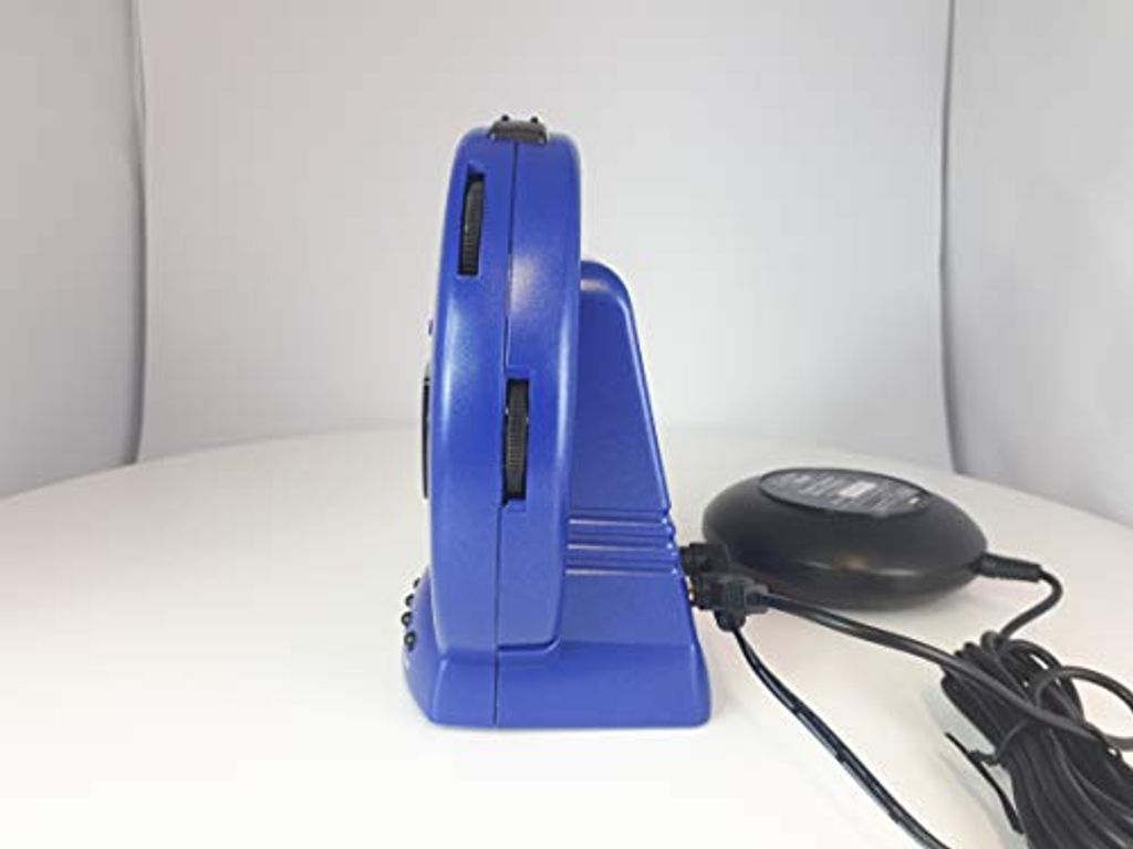 Geemarc Sonic Bomb Wecker mit Vibration (blau) Produktbild 3