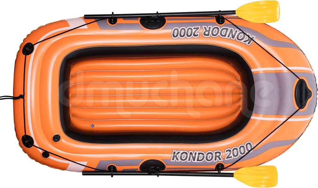 Bateau de plage pour lac et mer Bestway Hydro-Force Raft Set 61062 - 46