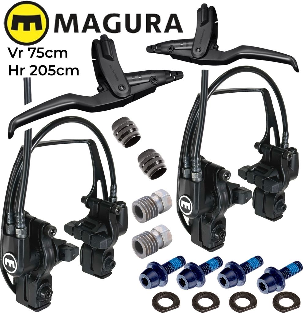 Magura HS11 Hydraulische Fahrrad Felgenbremse Komplett Set Produktbild 1