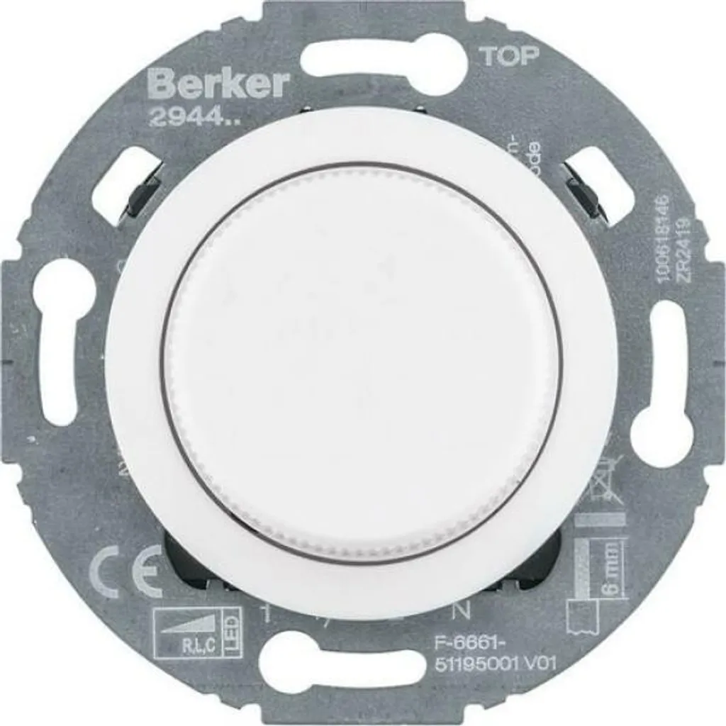 Variateur LED Berker pour Varier l'Intensité Lumineuse Salon et Chambre
