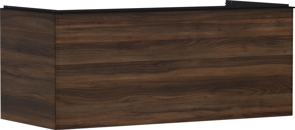 hansgrohe Xelu Q Waschtischunterschrank, 1180x550, 1 Schubkasten, für Konsolen mit Aufsatzwaschtisch, geschliffen, 54065670