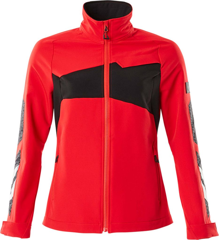 Mascot Jacke ACCELERATE Vier-Wege-Stretchstoff, leicht Damen 18008 Gr. M verkehrsrot/schwarz