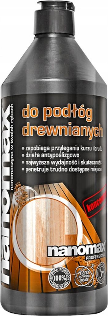 Płyn do mycia do podłóg drewnianych NANOMAX Professional 1L Zdjęcie produktu 