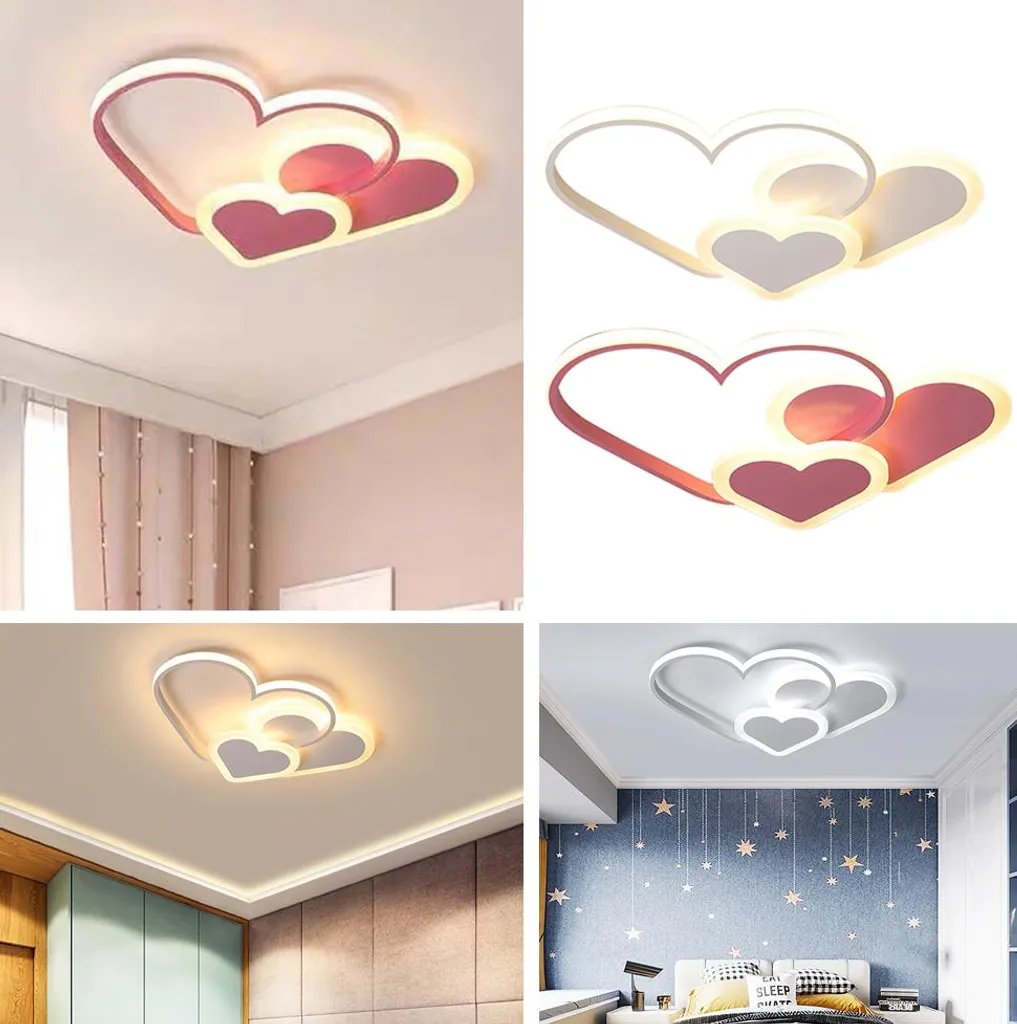 Plafonnier LED avec télécommande, luminaire dimmable blanc pur de 40cm