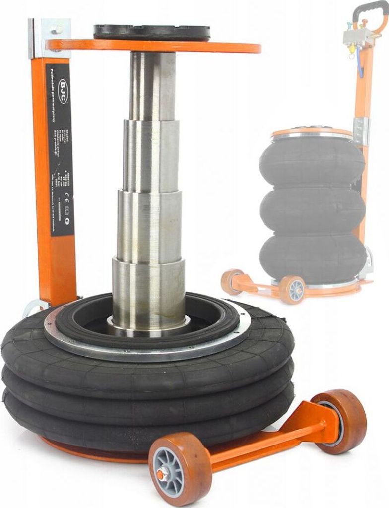 6T Pneumatischer Wagenheber M80135 Luftkissen-Wagenheber Druckluft 3 Ringe