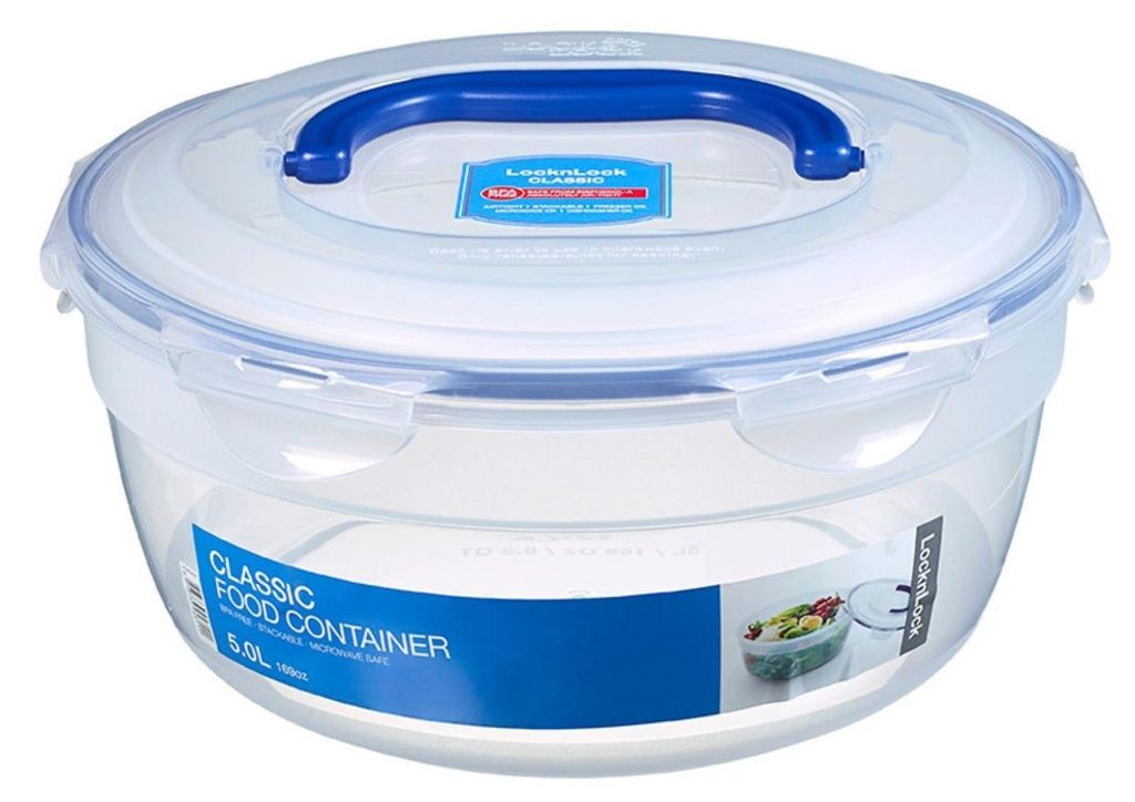 Lock & Lock - Saladier rond ; 5,0 l ; HSM948H Image du produit 