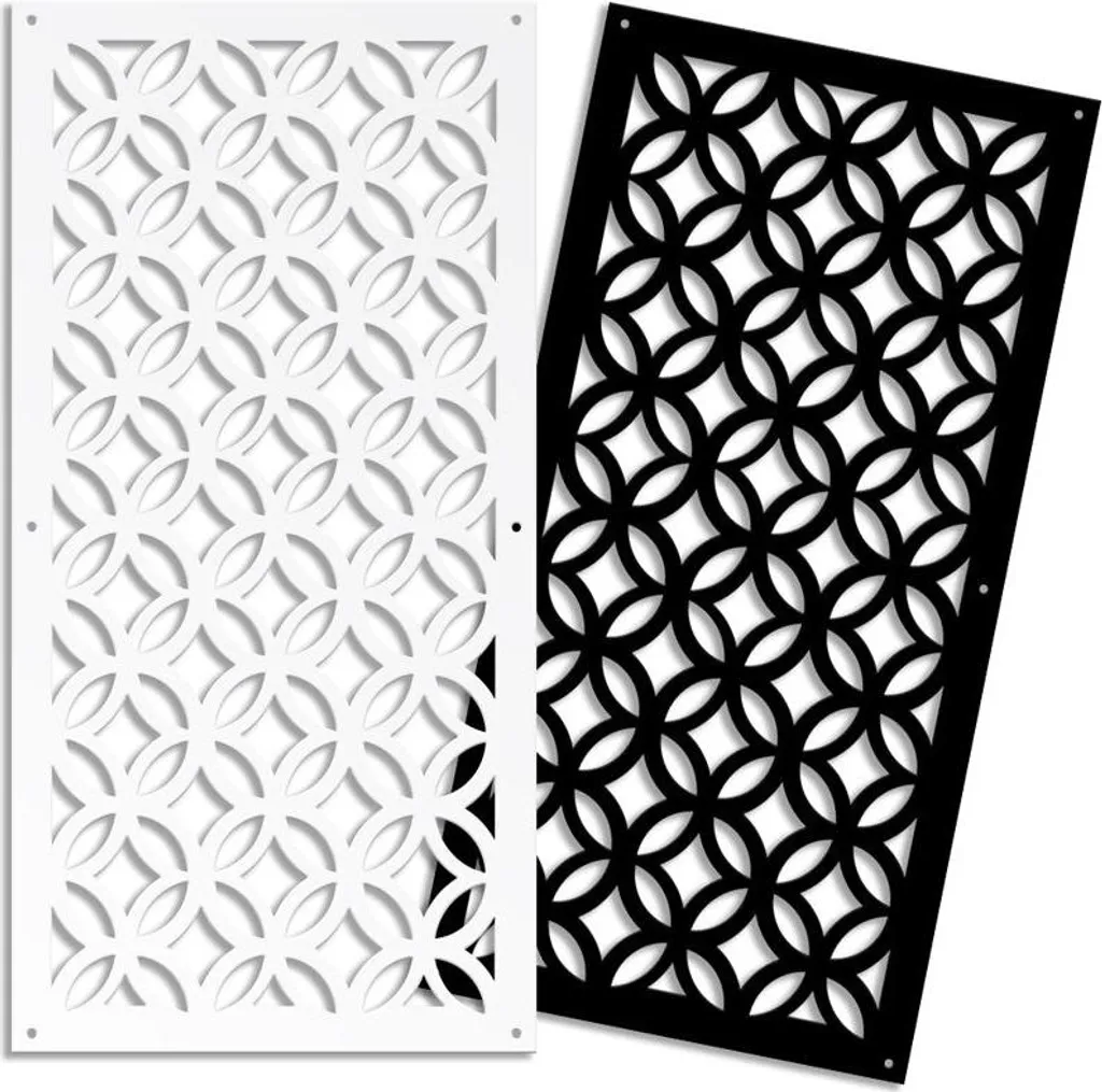 Pannello Frangisole Esterno Nero 73x148 ECLECTIC | Privacy Giardino PVC