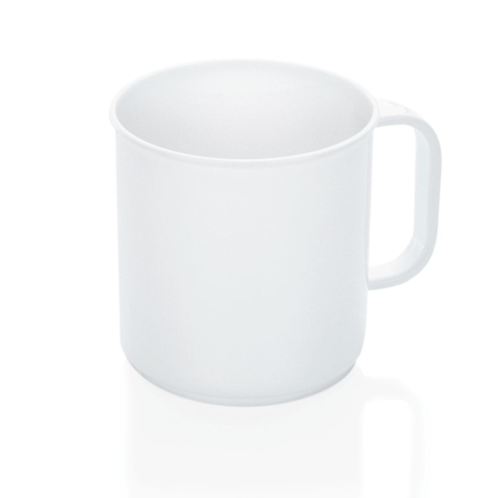 Tazza con manico, 300 ml, bianco Immagine del prodotto 