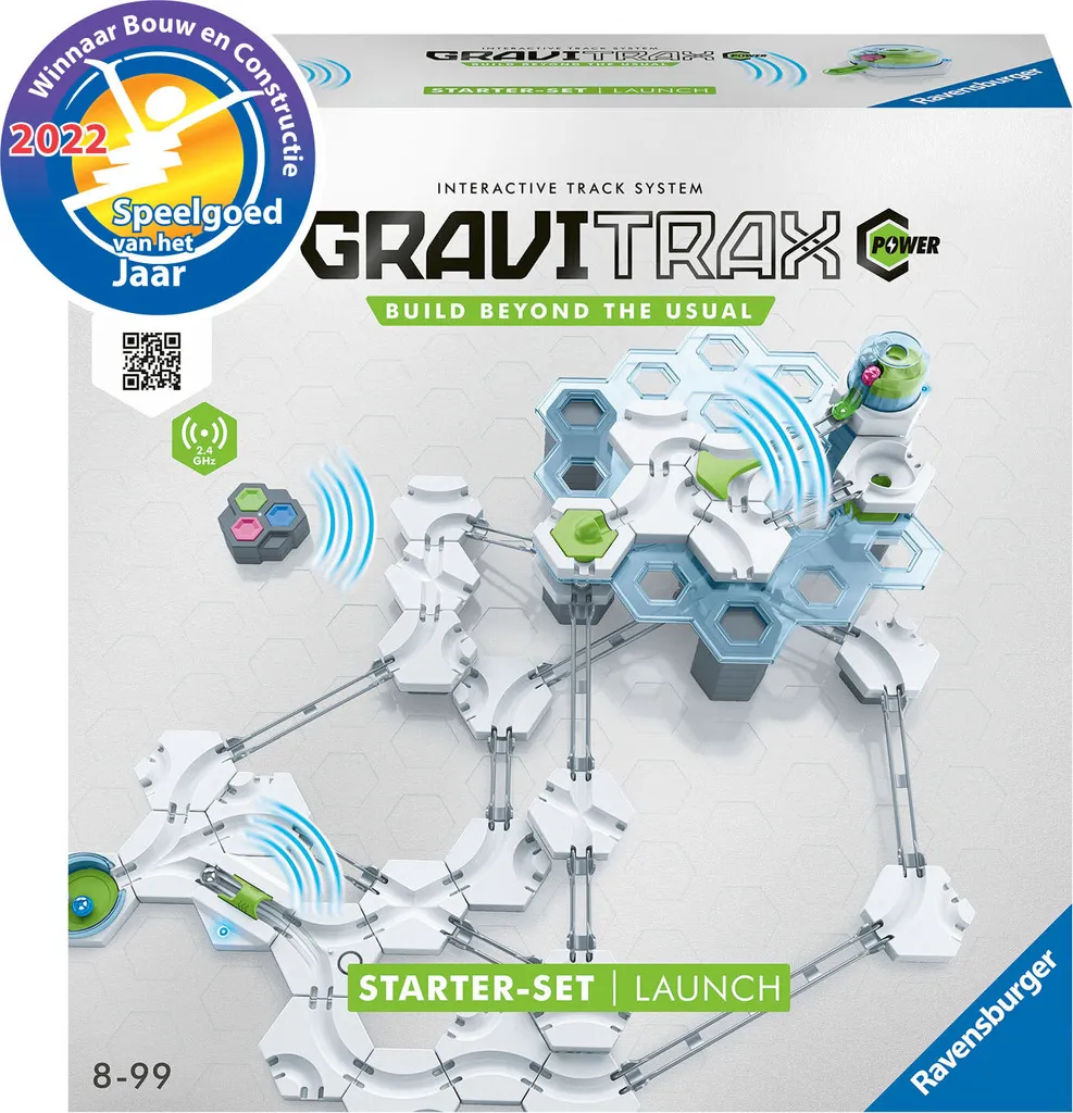 Kit de démarrage GraviTrax Power Launch - Circuit à billes électronique - 8