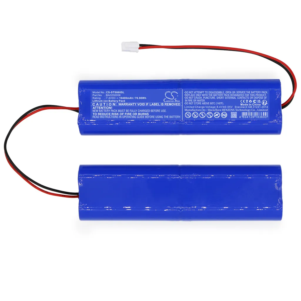 Batterie Techtek pour GPS Southern S86 remplace BA0200006 Haute Qualité - 2
