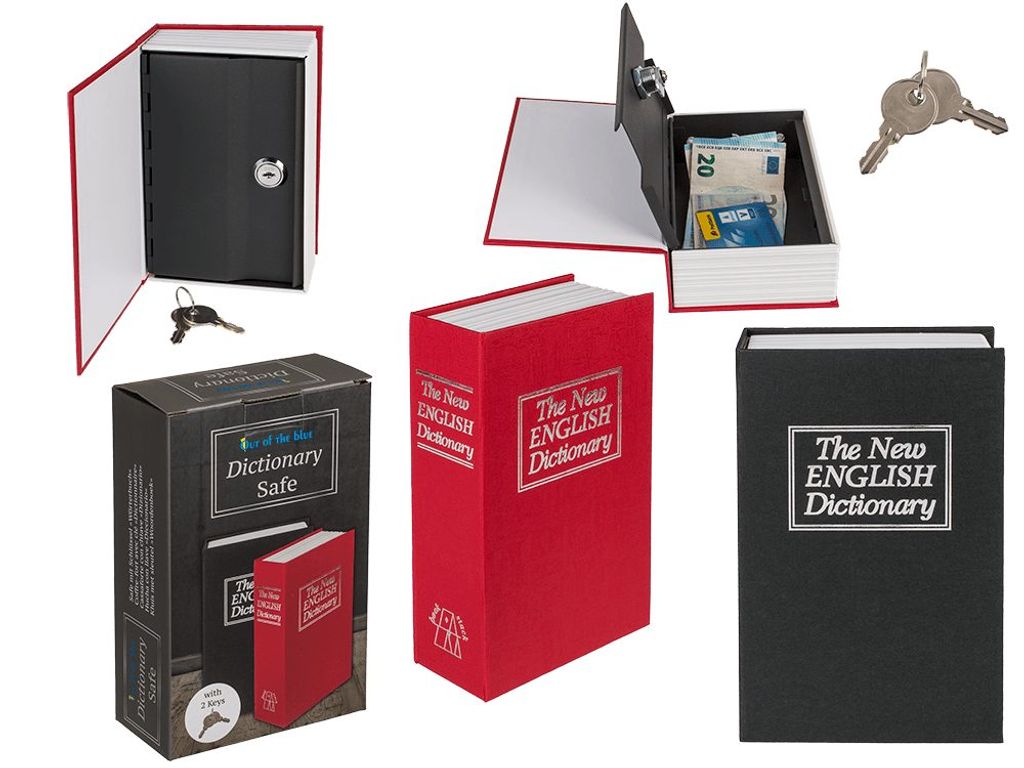 OOTB Safe mit Schlüssel Wörterbuch