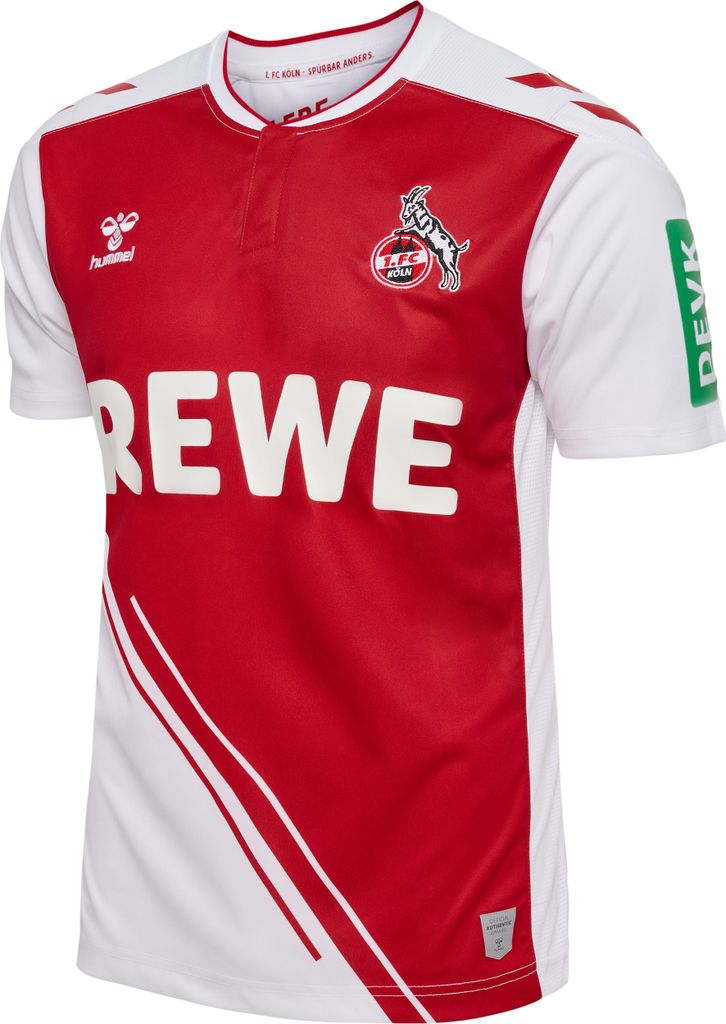 Hummel 1. FC Köln 22/23 Home Jersey WHITE/TRUE RED XL