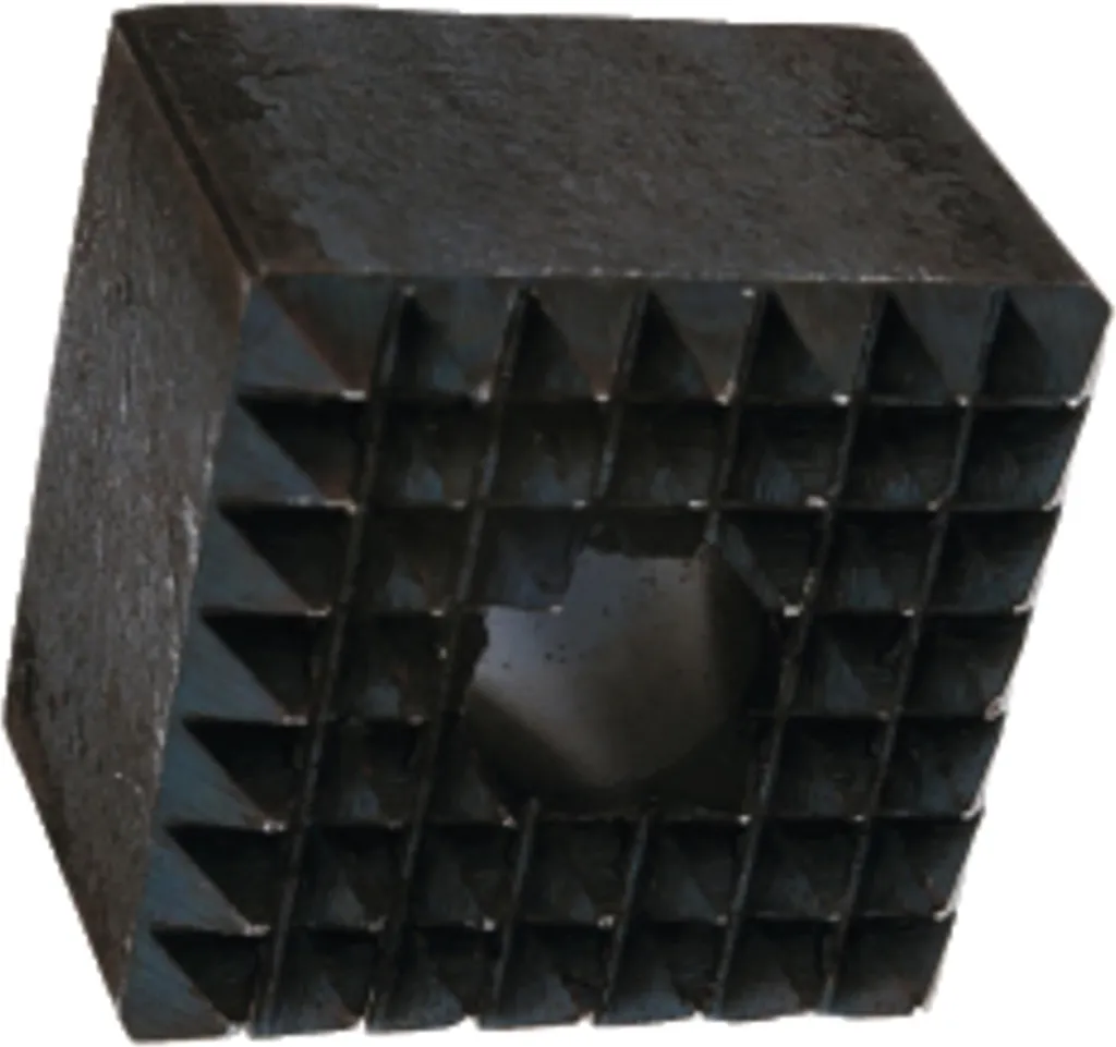 Makita Plaque de stockage SDS-MAX 7x7 dents 60x60mm pour bouchardage