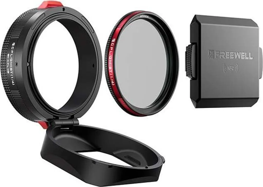 Kit Freewell Paraluce Nero + Filtro CPL Mist per Fuji GFX 100RF