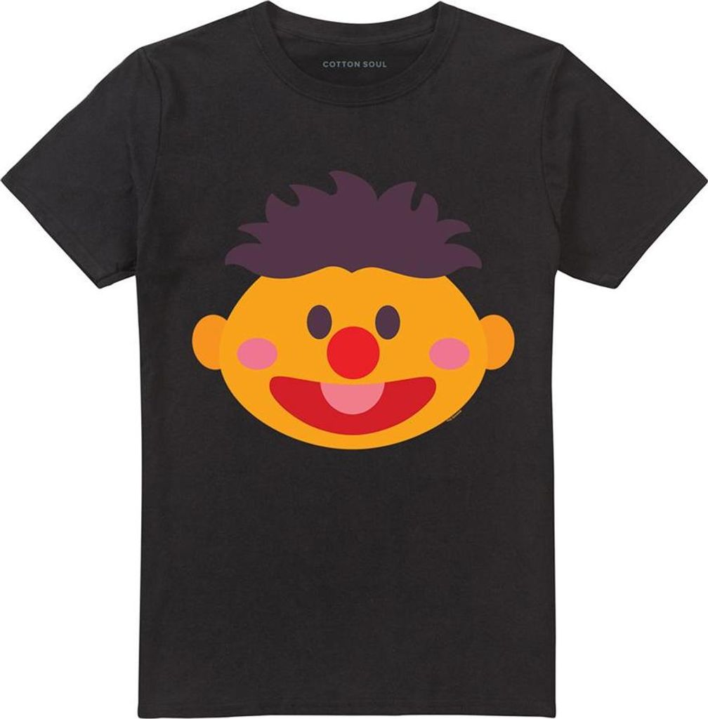 Sesame Street - T-Shirt für Herren/Damen Uni TV20727 (4XL) (Schwarz)