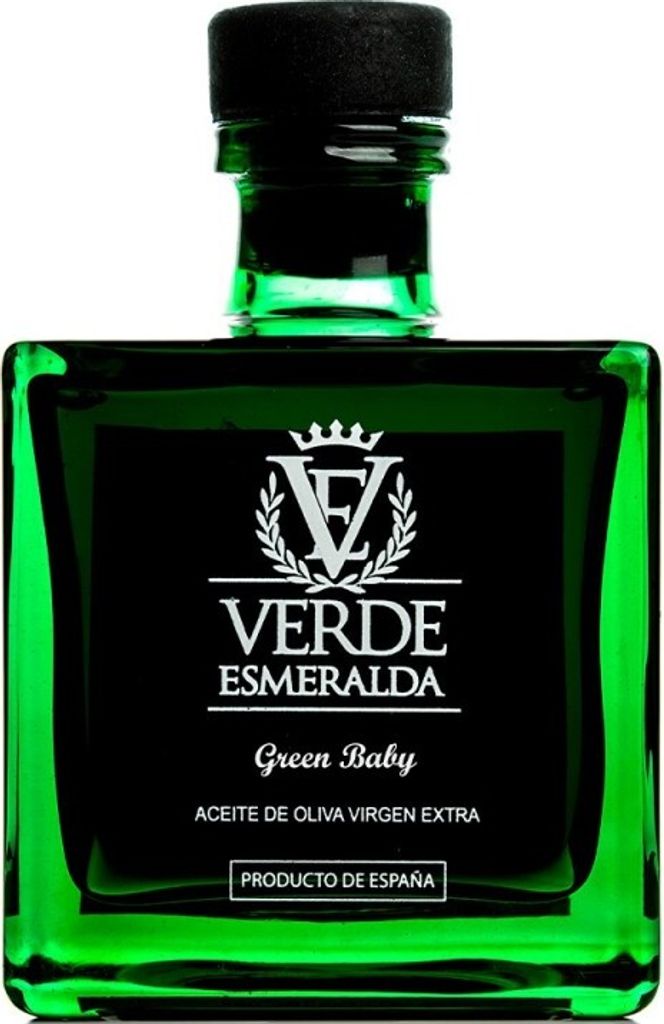 Aceite Verde Esmeralda Baby Green 100ml. Olivenöl Spanien 10.00 cl %