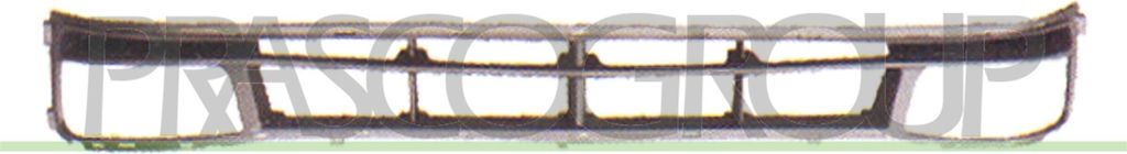 PRASCO Lüftungsgitter Grill Stoßfänger für HYUNDAI ACCENT III (MC) mit Loch/Löchern für Nebellampen