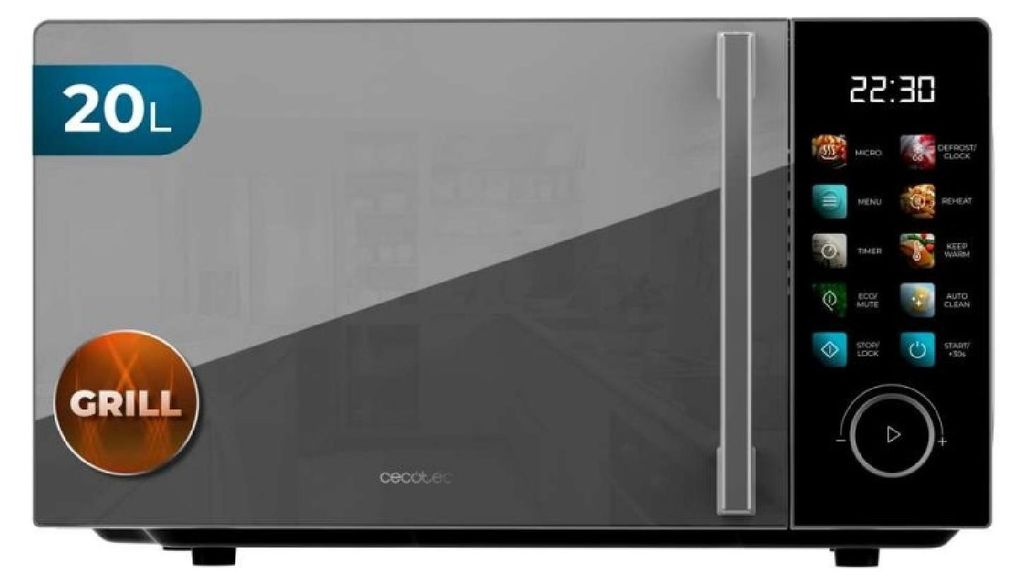 Cecotec Microonde Proclean 6130 Black. 20 Litri, 700 W e Immagine del prodotto 