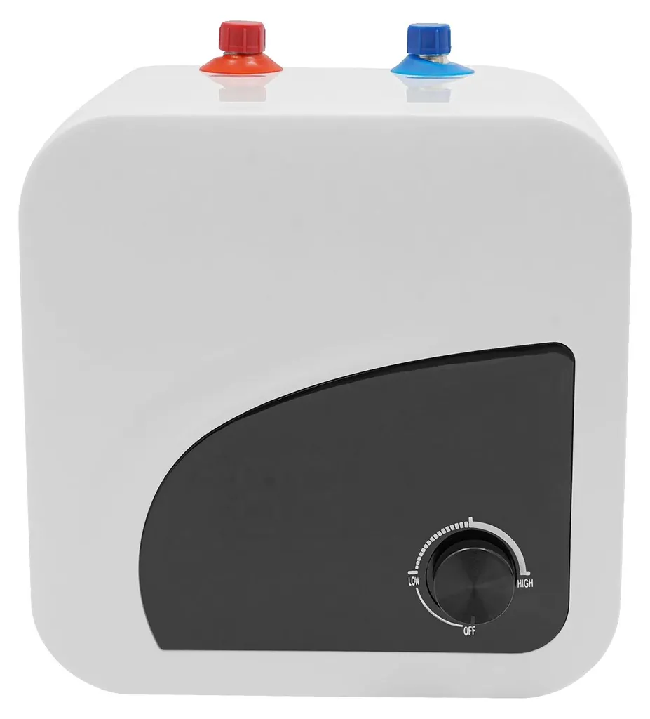 Chauffe-eau électrique compact 8L blanc mural - Performance et gain de place