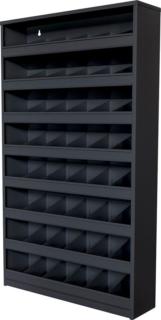 "STACKX" Schrauben-/Bolzen-/Schüttenregal RAL 7016