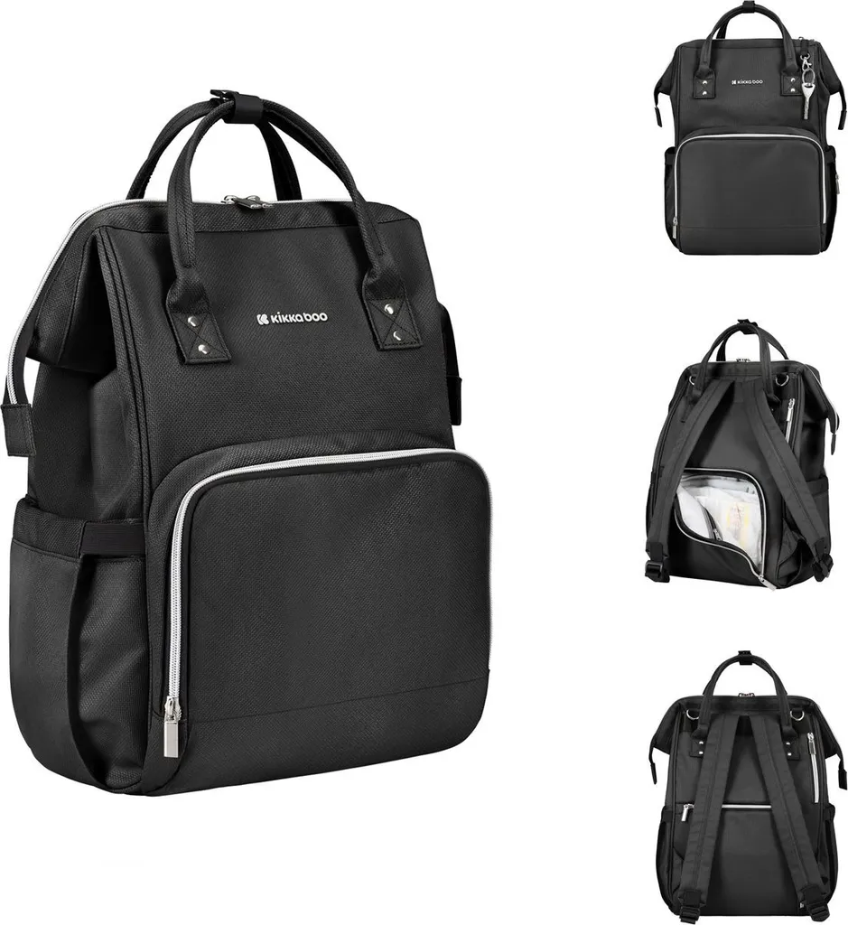 Zaino Kikkaboo Siena Nero: La Soluzione Definitiva per Papà in Movimento