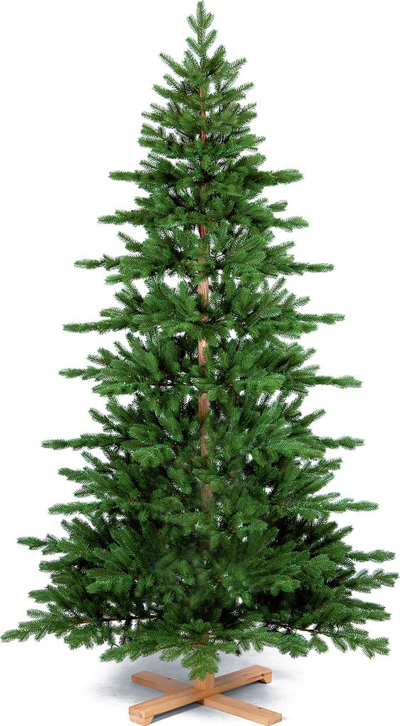 Weihnachtsbaum künstlich grün DELUXE Tanne WOODY 180 cm mit Ständer