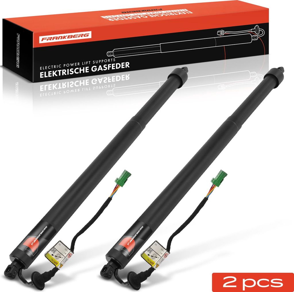 Frankberg 2x Heckklappendämpfer Heckklappe Links Rechts für Peugeot 5008 II M4 MC MJ MR 1.2L 1.5L 1.6L 2.0L Bj ab 2016