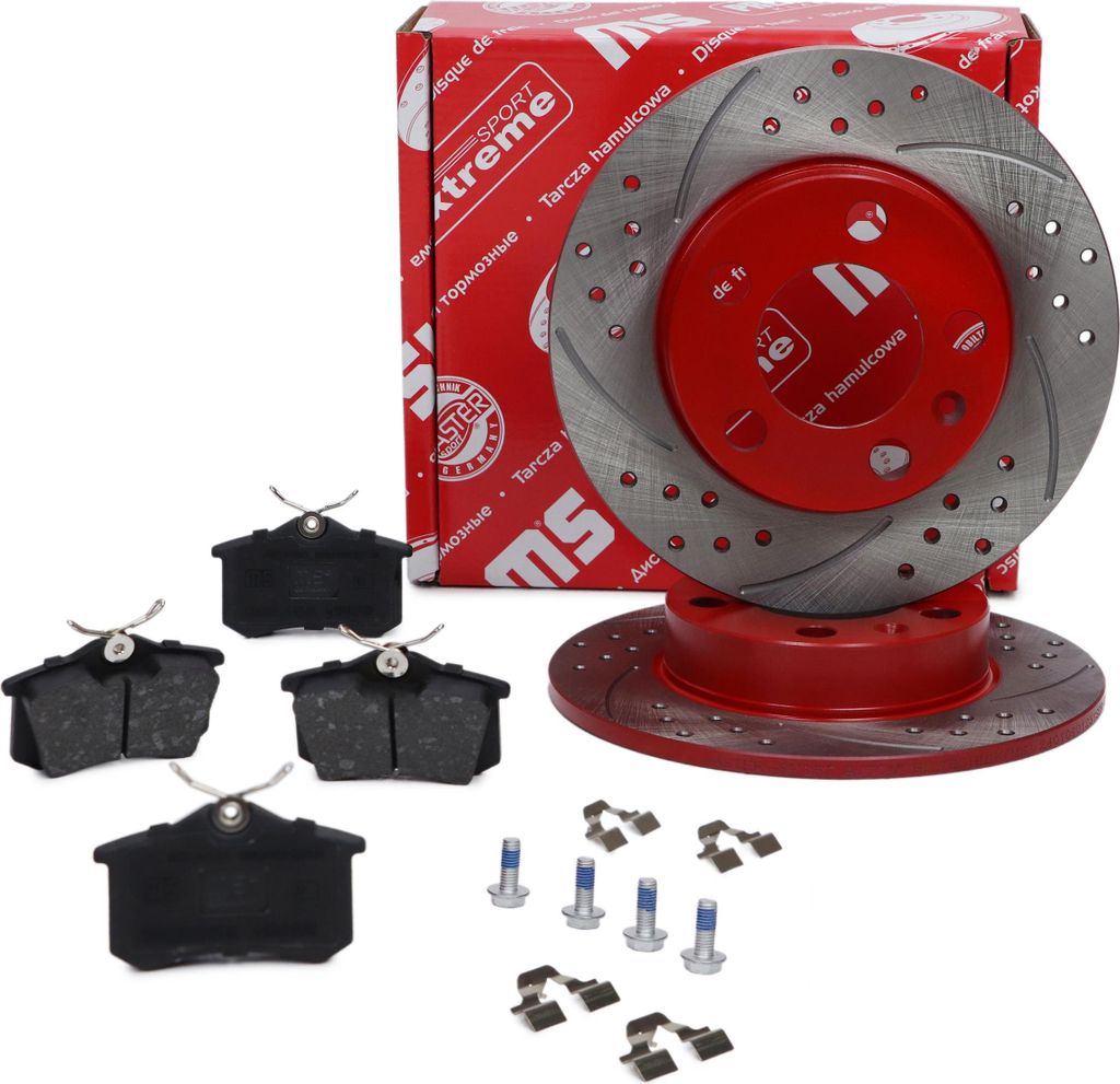 Bremsensatz Audi A2/A3/TT, Seat, Skoda, VW, Hinten