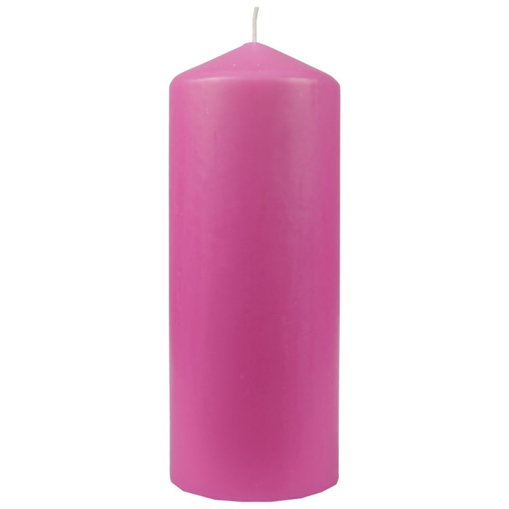 Wachskerzen Stumpenkerzen Ø8cm x 20cm , in vielen Farben - Produktbild 