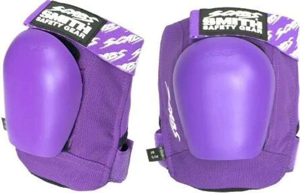 Genouillères Smith Scabs Junior lilas S/M avec coque haute résistance