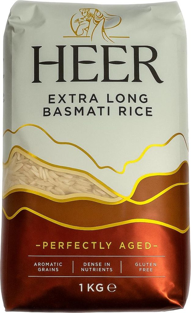 Heer Extra Long Basmasti Rice 1kg Produktbild 
