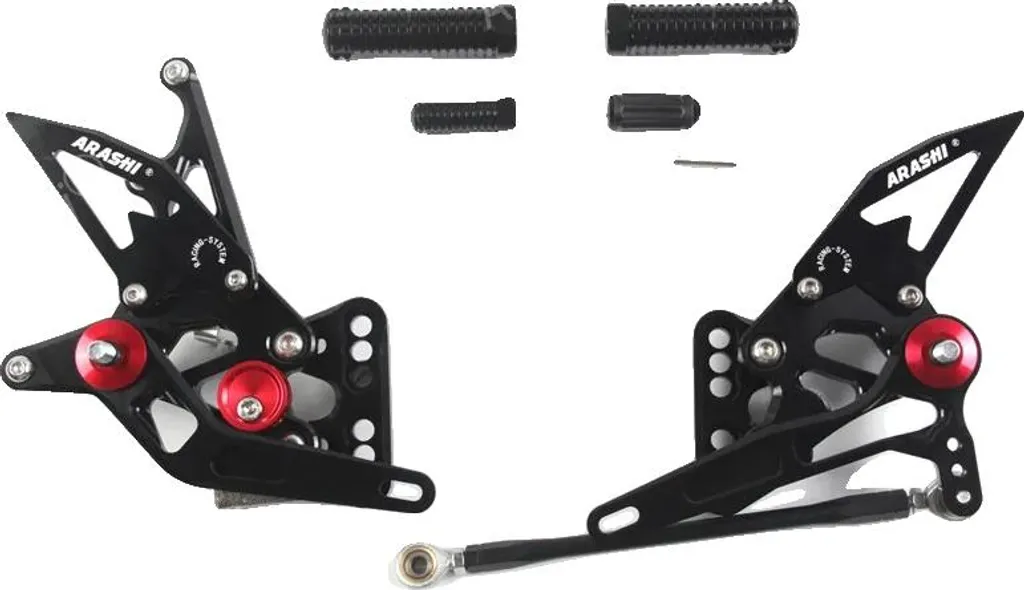 Soulagez votre dos : Repose-pieds réglable en aluminium noir haute qualité