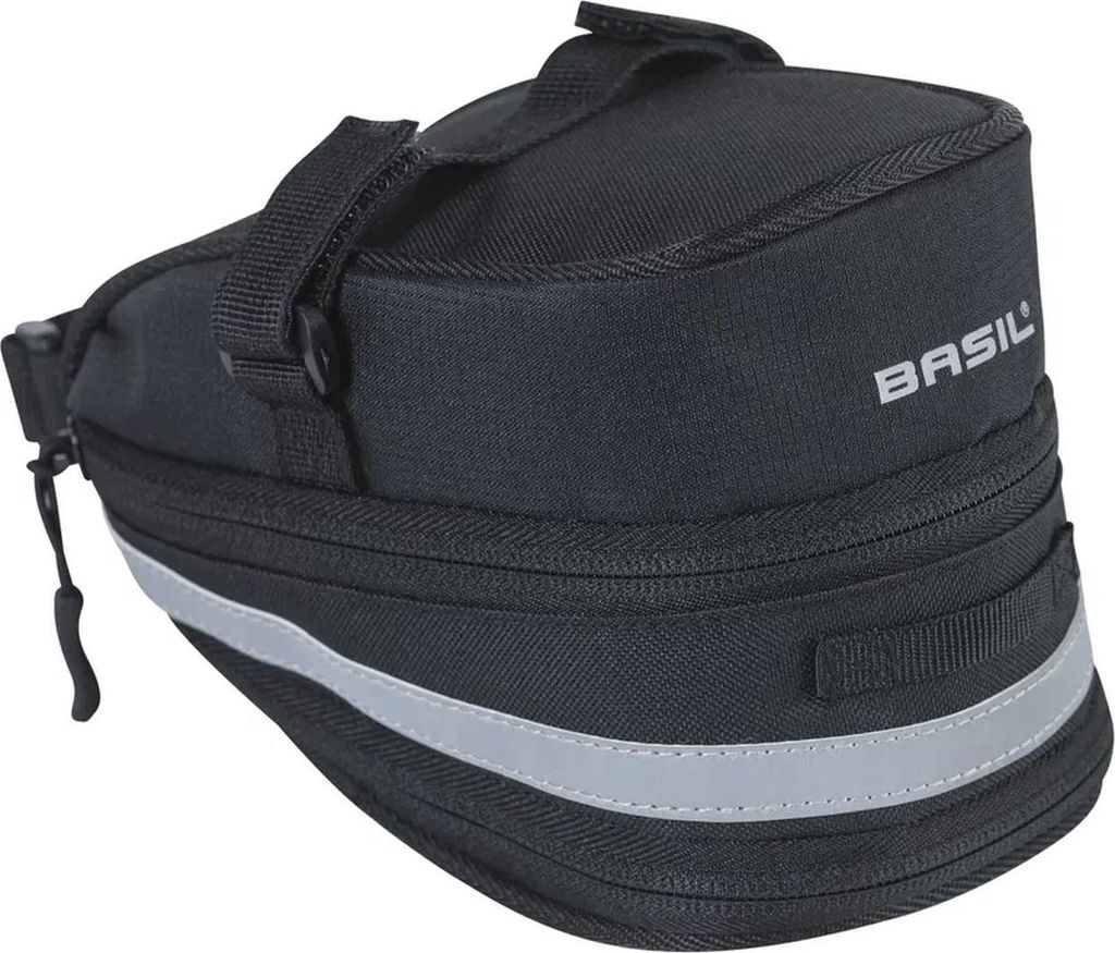 Basil Mada Torba na siodło Black 1 L Zdjęcie produktu 