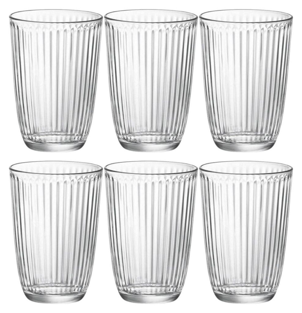 Bormioli Rocco Long Drink Gläser Linie - 390 ml - 6 Stück Produktbild 