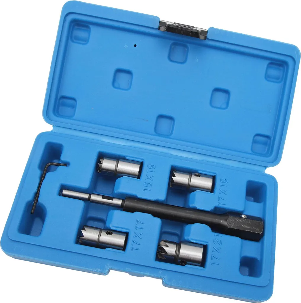 Alésoir de siège d'injecteur diesel 5 pièces pour entretien moteur CDI