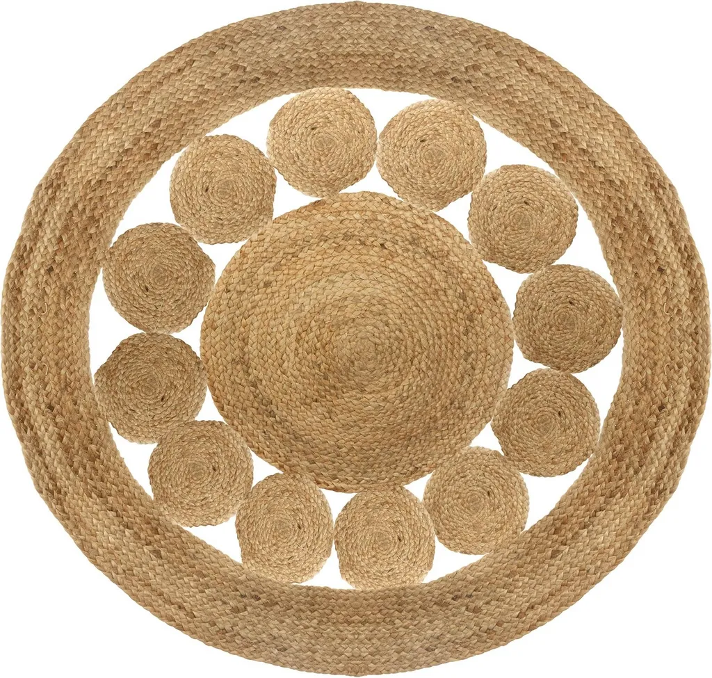 Tapis de jute 120 cm résistant et antidérapant pour protéger vos sols