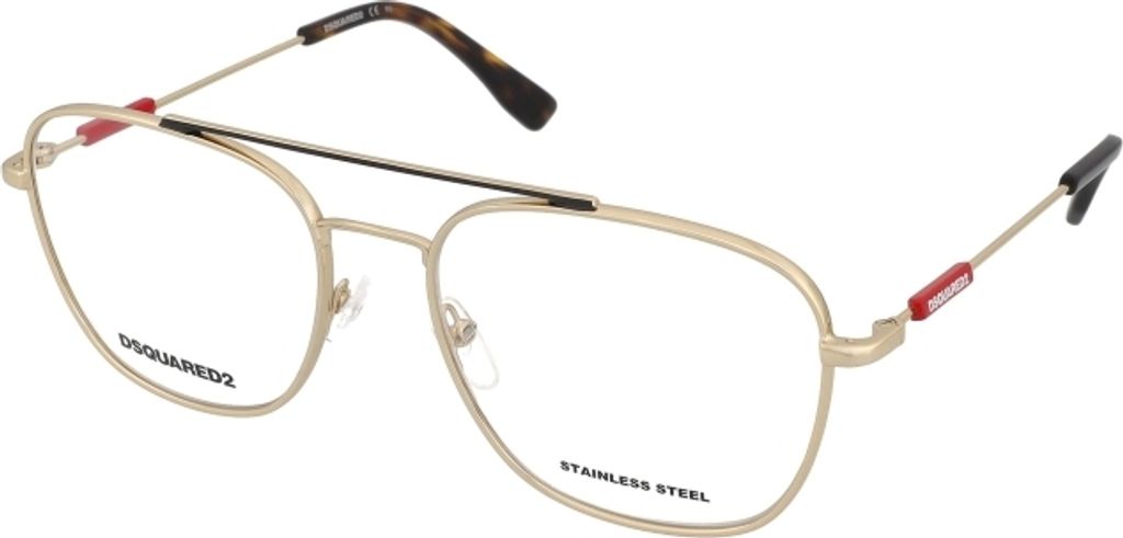 Dsquared2 D2 0047 Gold black 2 56/18/140 Herren Brillen