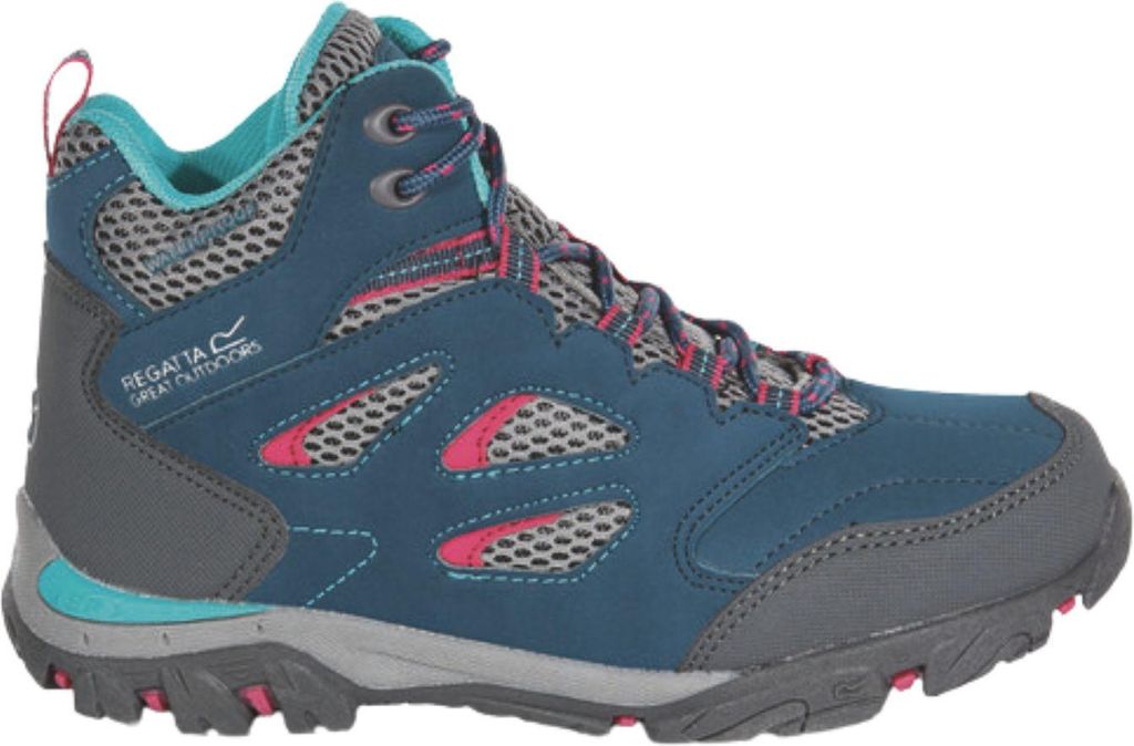 Regatta Holcombe Iep Mid Kinder-Trekkingschuhe wasserdicht blau 28